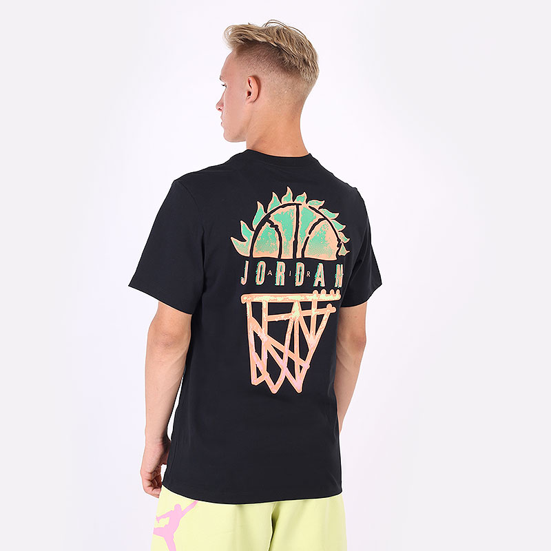 мужская черная футболка Jordan  Sport DNA Tee CZ8059-010 - цена, описание, фото 4